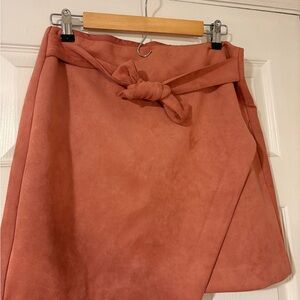 Loft Pink Wrap Skirt